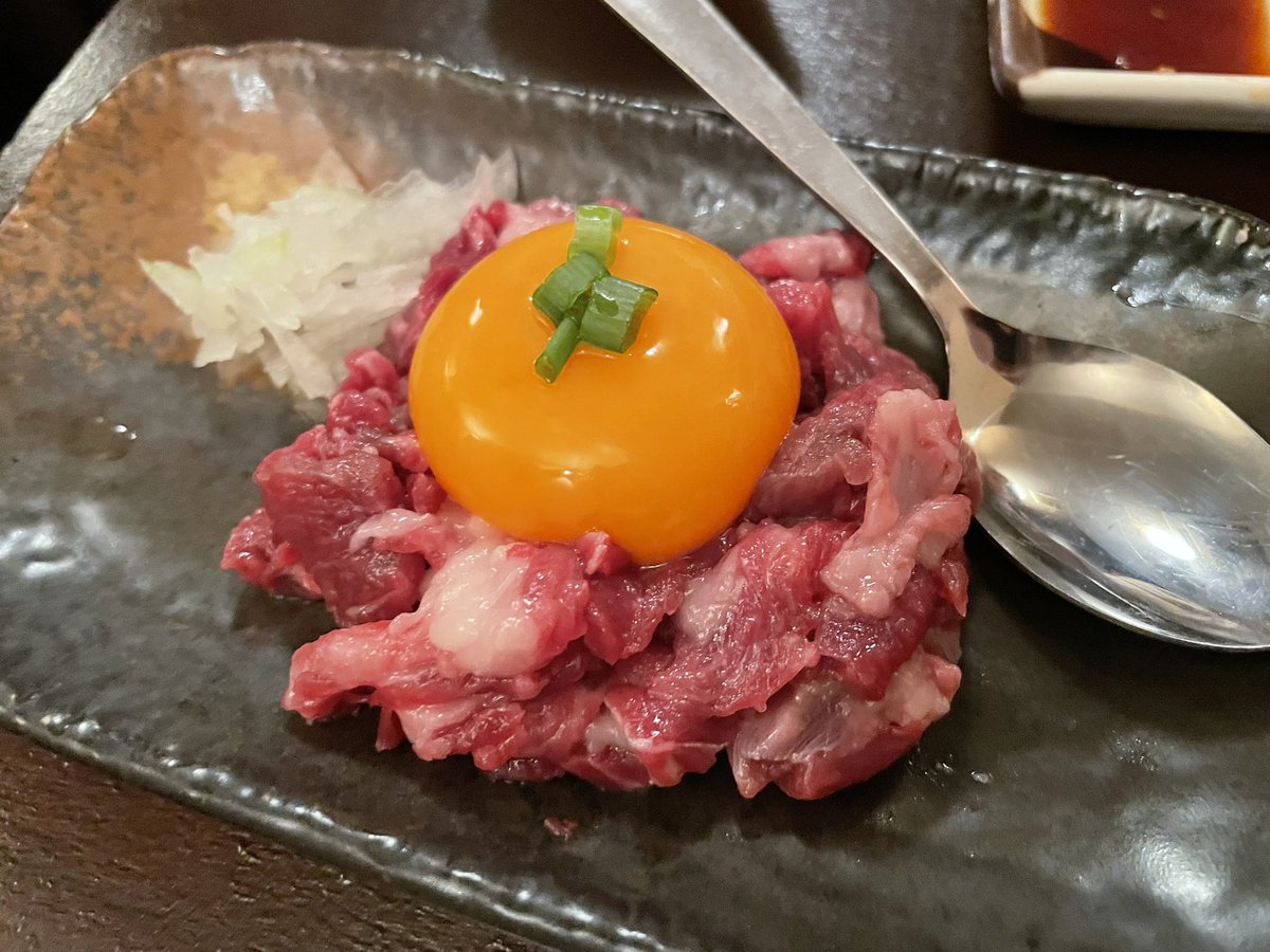 馬肉。