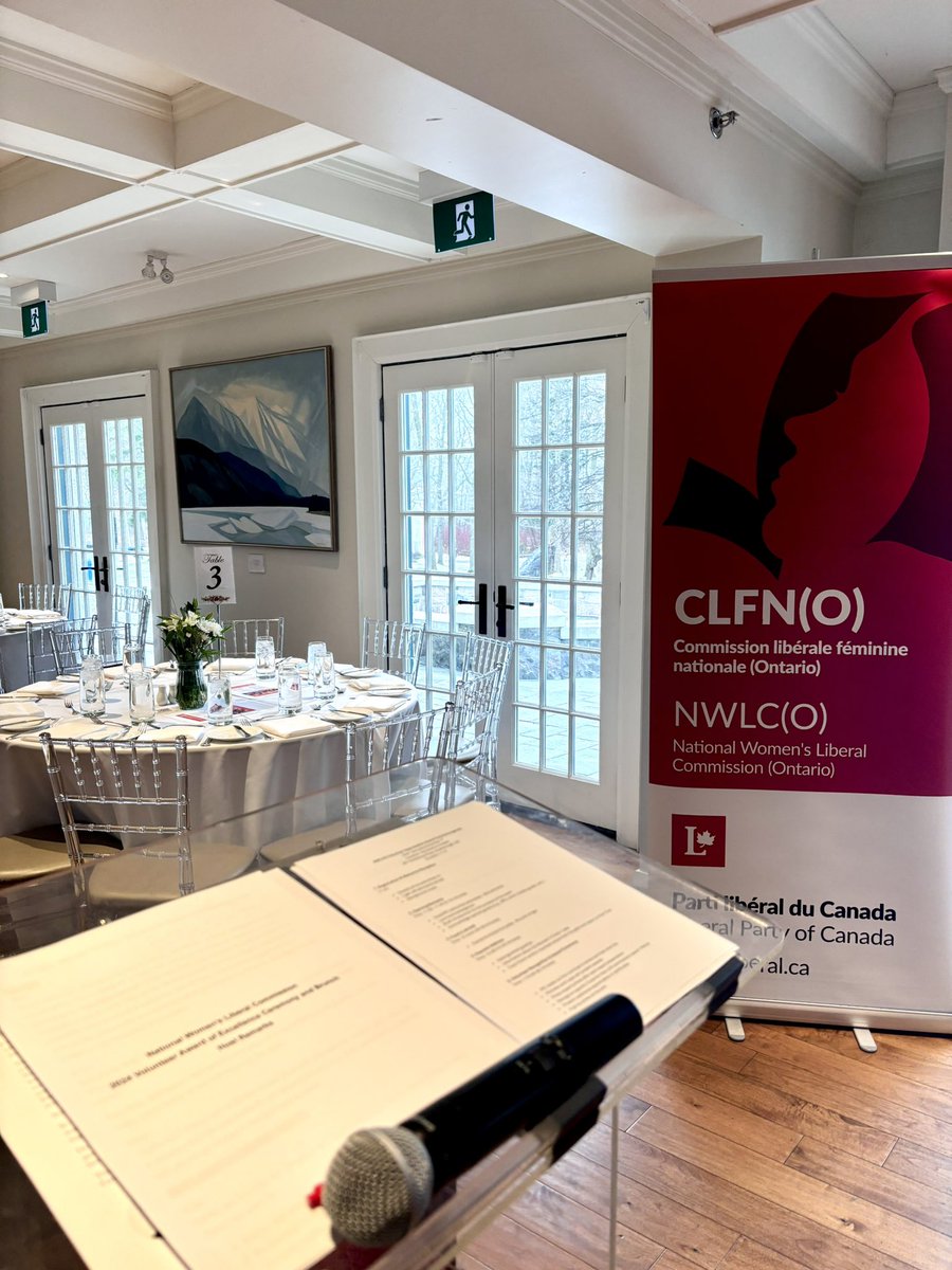 What a lovely day hosting this year's National Women's Liberal Commission Awards Ceremony and Brunch ❄️

Volunteers win elections, transform grassroots movements, and help build our communities. A heartfelt thank you, and congratulations, to all the women who've worked tirelessly