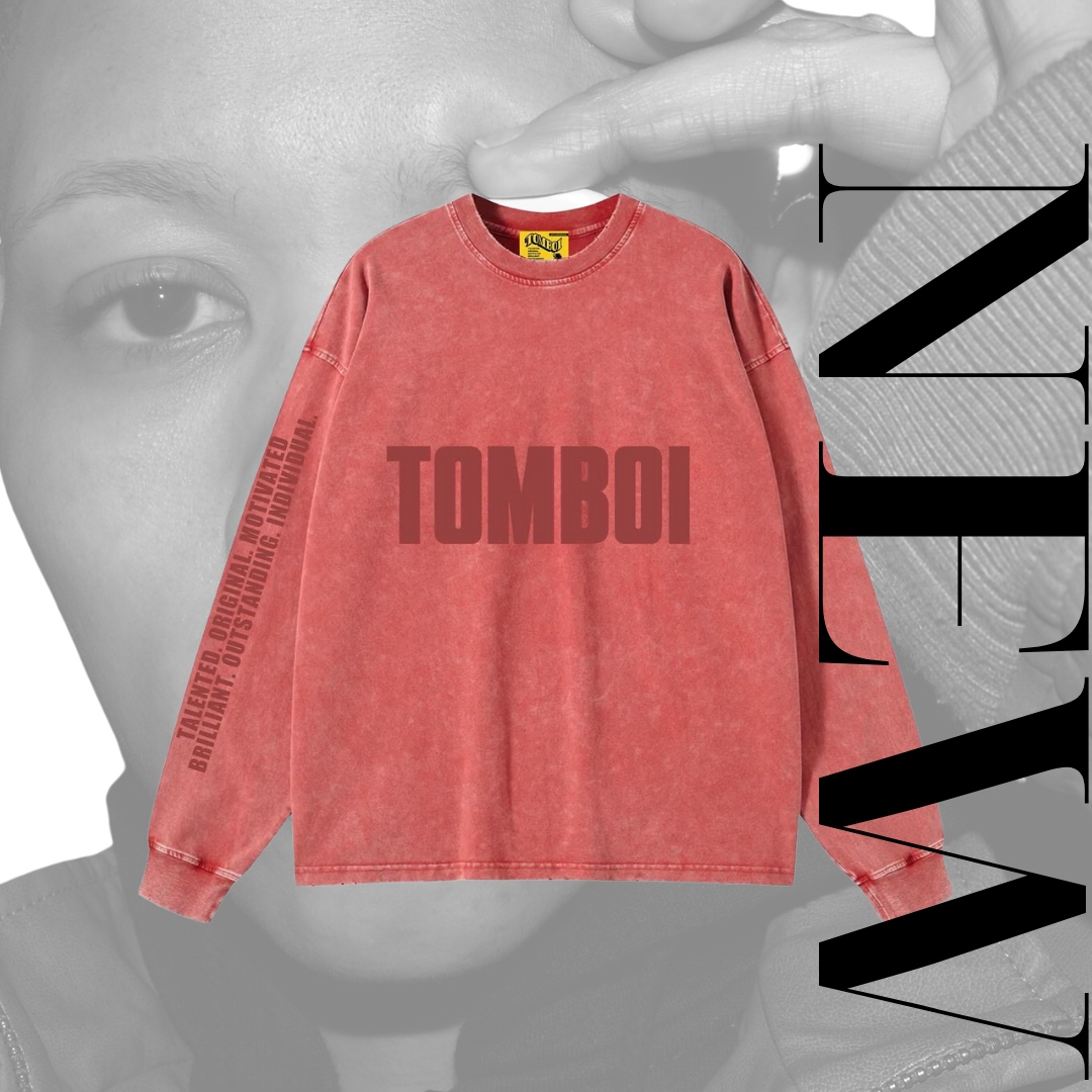 StyleisFreedom's tweet image. 🌨️ Beat the cold with TOMBOI's long sleeve tees and beanies! Perfect for layering and showcasing your unique look. Stay warm and empowered this winter! ⛄️ #TOMBOI #Streetwear #WinterVibes
