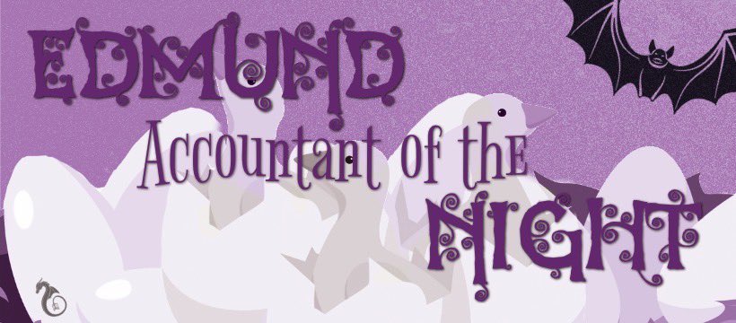 It's time... Return with us to Merseton, the town of Geoffrey the Very Strange for a new cozy fantasy adventure.

Edmund, Accountant of the Night, releasing December 24, up for pre-order now!

A vampire on the run. An elf in need of a purpose.

Amazon: amazon.com/gp/aw/d/B0DQBT…