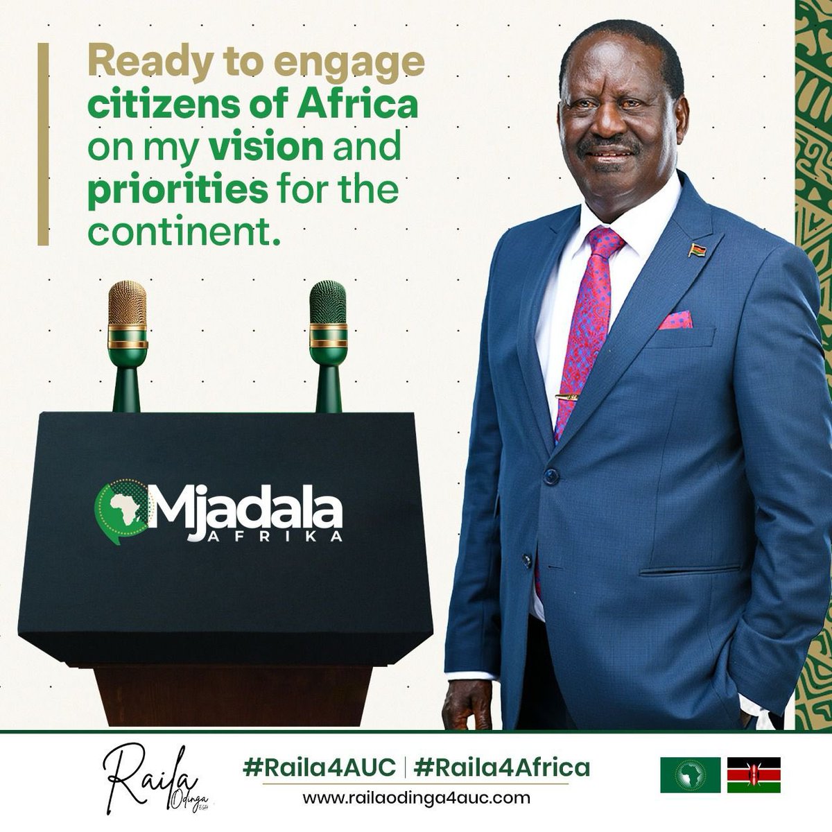 Hon. Aden Duale, EGH (@honadenduale) on Twitter photo Tonight, former Prime Minister Rt. Hon. <a href="/RailaOdinga/">Raila Odinga</a> takes the global stage at the Africa Leadership Debate (Mjadala Afrika), engaging in a spirited dialogue with two distinguished contenders; Mahmoud Ali Youssouf from Djibouti and Richard Randriamandrato from Madagascar, for the Tonight, former Prime Minister Rt. Hon. <a href="/RailaOdinga/">Raila Odinga</a> takes the global stage at the Africa Leadership Debate (Mjadala Afrika), engaging in a spirited dialogue with two distinguished contenders; Mahmoud Ali Youssouf from Djibouti and Richard Randriamandrato from Madagascar, for the