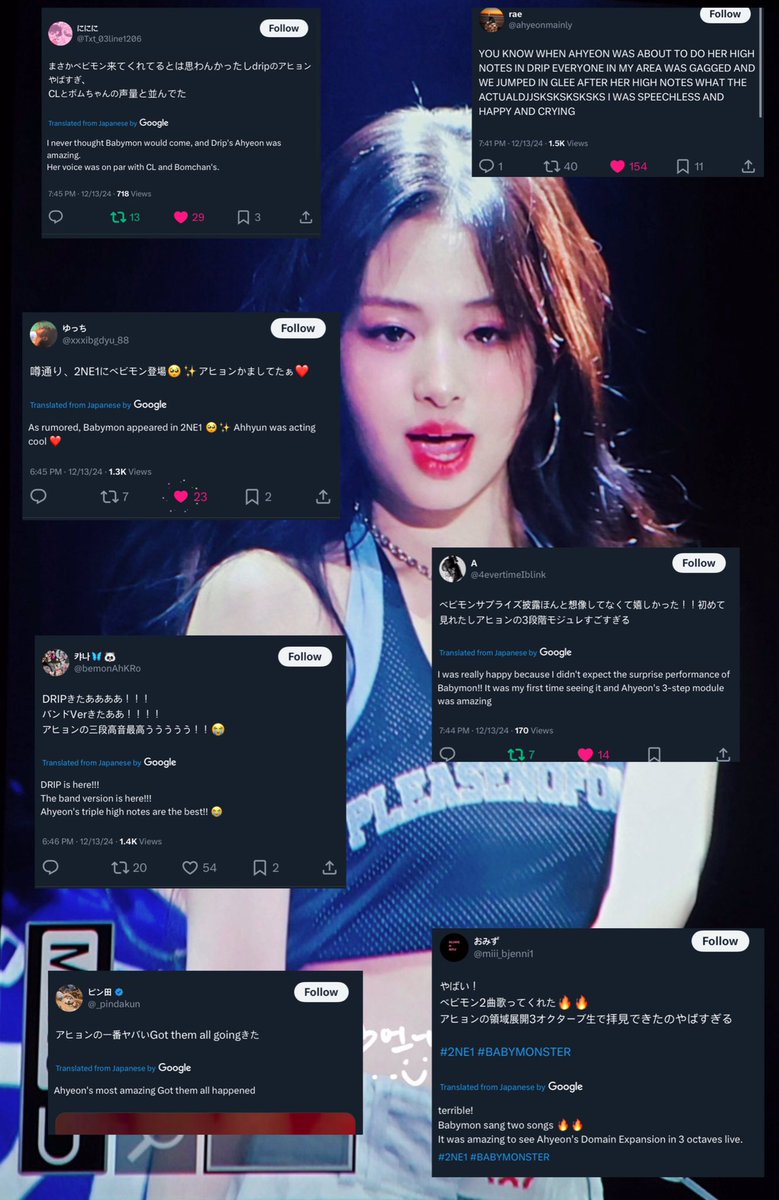 ahyeonsbase's tweet photo. ahyeon receiving praise left and right by locals for her amazing vocals—every appearance and performance she makes, she always leave the audience in awe.

#AHYEON #아현 https://t.co/s1GUMvLeTH