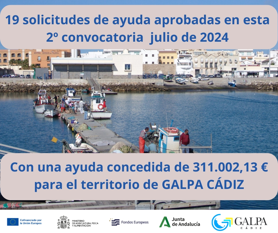 GALPA CÁDIZ (@galpa_cadiz) on Twitter photo 🐠 Ayer 12 de diciembre la <a href="/AgriculturAnd/">Consejería AgriPesca</a> publicó la resolución definitiva de la concesión de las ayudas de la convocatoria de julio de 2024, en relación a las solicitudes presentadas en esta segunda convocatoria de proyectos acogidos a la EDLP.
🌐galpacadiz.com 🐠 Ayer 12 de diciembre la <a href="/AgriculturAnd/">Consejería AgriPesca</a> publicó la resolución definitiva de la concesión de las ayudas de la convocatoria de julio de 2024, en relación a las solicitudes presentadas en esta segunda convocatoria de proyectos acogidos a la EDLP.
🌐galpacadiz.com