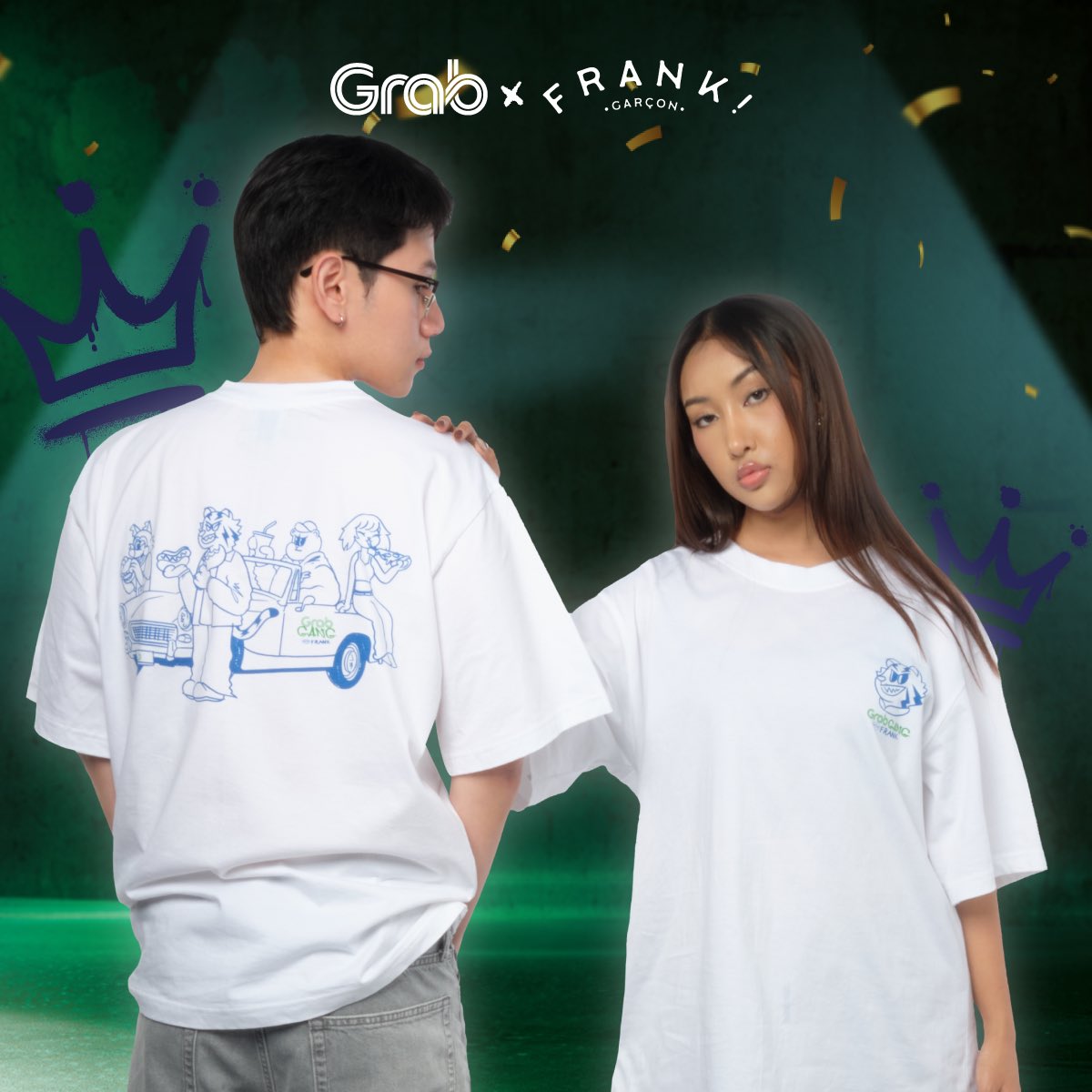 เฮ้ย อันนี้ดีอ่ะ Grab ทำคอลแลปส์กับ Frank Garcon มีเสื้อหมวกถุงช็อปปิ้ง ละลายคือน่ารักมากกกกก อันนี้ Grab เขาแจกนะ เดี๋ยวแปะรายละเอียดไว้ให้ข้างล่างนี้ๆๆๆ https://t.co/DyKzygUIqQ