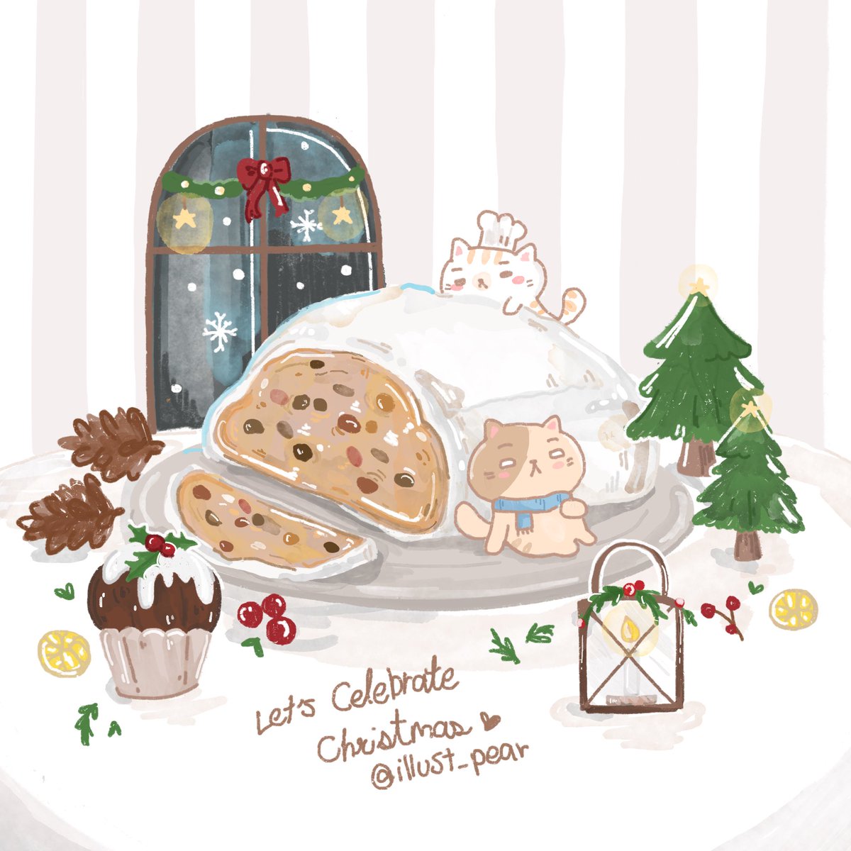 Illust_pear l fanart and foodillust tweet media