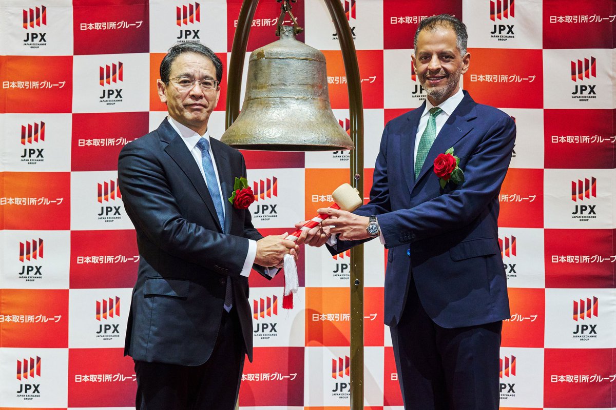 SASPJBC's tweet photo. #PIF is an anchor investor in an exchange traded fund (ETF) investing in the Saudi equity market, which was listed today on the Tokyo Stock Exchange by Mizuho.

#SaudiArabia #SaudiJapan @tadawul @MizuhoAmericas #SBC https://t.co/Lm8SvaK0Gg
