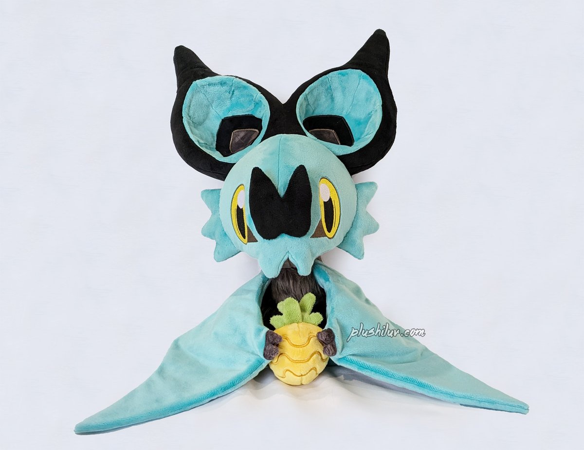 plushiluv's tweet photo. The cutest bat 🦇
If you want to see a detailed walkthrough showing how the concave ears were made check out this month's project journal on Pa🌲on or ☕️ https://t.co/DRO9uG3z1f