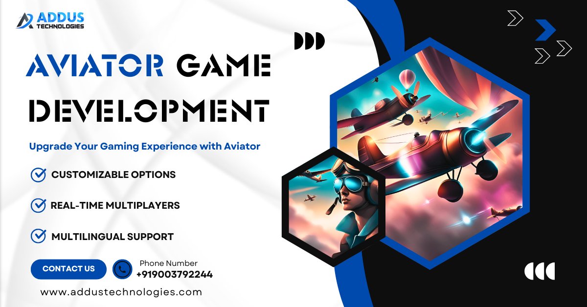 addustech's tweet image. #AddusTechnologies provides advanced #AviatorGameDevelopment services that are targeted to your specific business needs. 

To Know More - addustechnologies.com/blog/aviator-g…

#multiplayergames #cryptogaming #realtimegaming #tabriz #mashhad #tehran #isfahan #melbourne #lago #dubai #perth