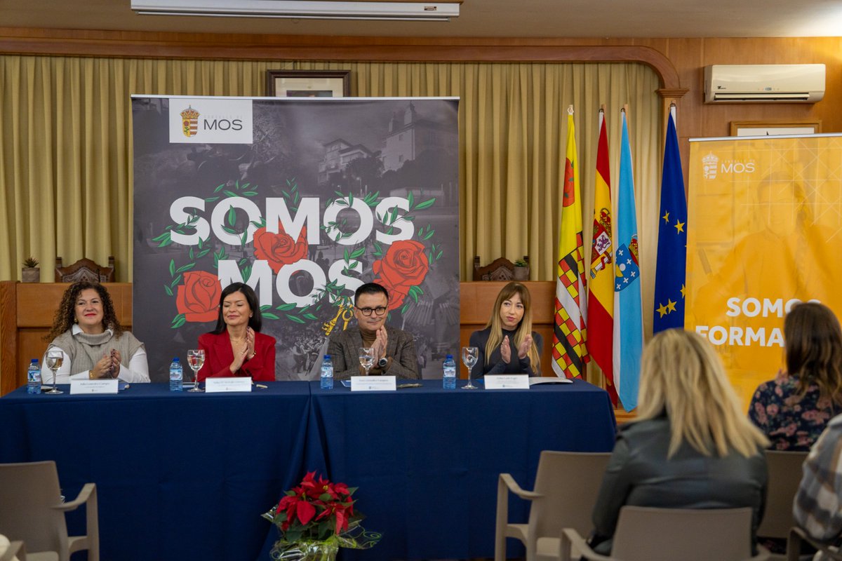 JoseGonVaz's tweet photo. Mos é un concello comprometido coa mellora das oportunidades laborais dos seus veciños. Así se demostra coa inauguración da 3.ª edición do obradoiro de emprego Queda en Mos.  

Unindo esforzos entre Administración autonómica e entidades locais conseguimos impactos máis positivos https://t.co/EJqfTYG5Lw