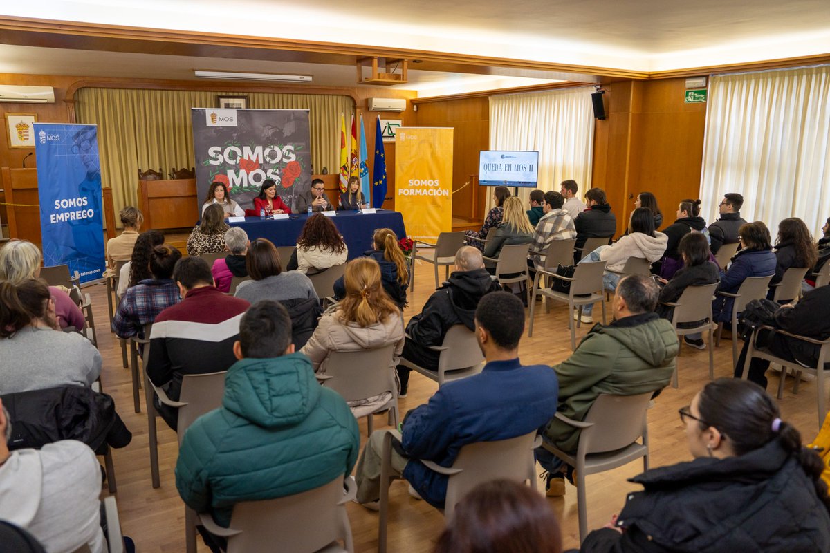 JoseGonVaz's tweet photo. Mos é un concello comprometido coa mellora das oportunidades laborais dos seus veciños. Así se demostra coa inauguración da 3.ª edición do obradoiro de emprego Queda en Mos.  

Unindo esforzos entre Administración autonómica e entidades locais conseguimos impactos máis positivos https://t.co/EJqfTYG5Lw