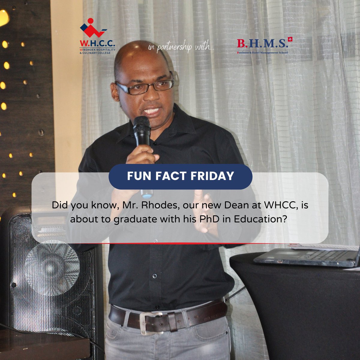 WHCC__'s tweet photo. We’re proud to have such a passionate and accomplished leader guiding our institution. 💼

👨‍🎓

#WHCCLeadership #AcademicExcellence #FunFactFriday #HospitalityPioneer https://t.co/9jEACTWZwA