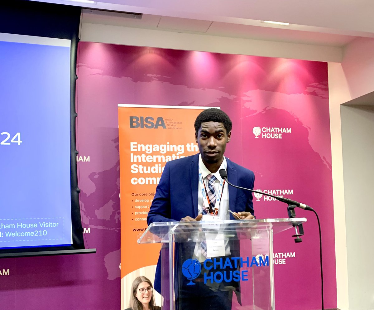 tonilevi2's tweet photo. It is a significant opportunity to represent @AngliaRuskin as the delegate for Turkey at the COP Simulation organized by the @MYBISA Association and hosted by @ChathamHouse motivated by @fatoulaminjeng #climatesim https://t.co/ydSgoXCxjA