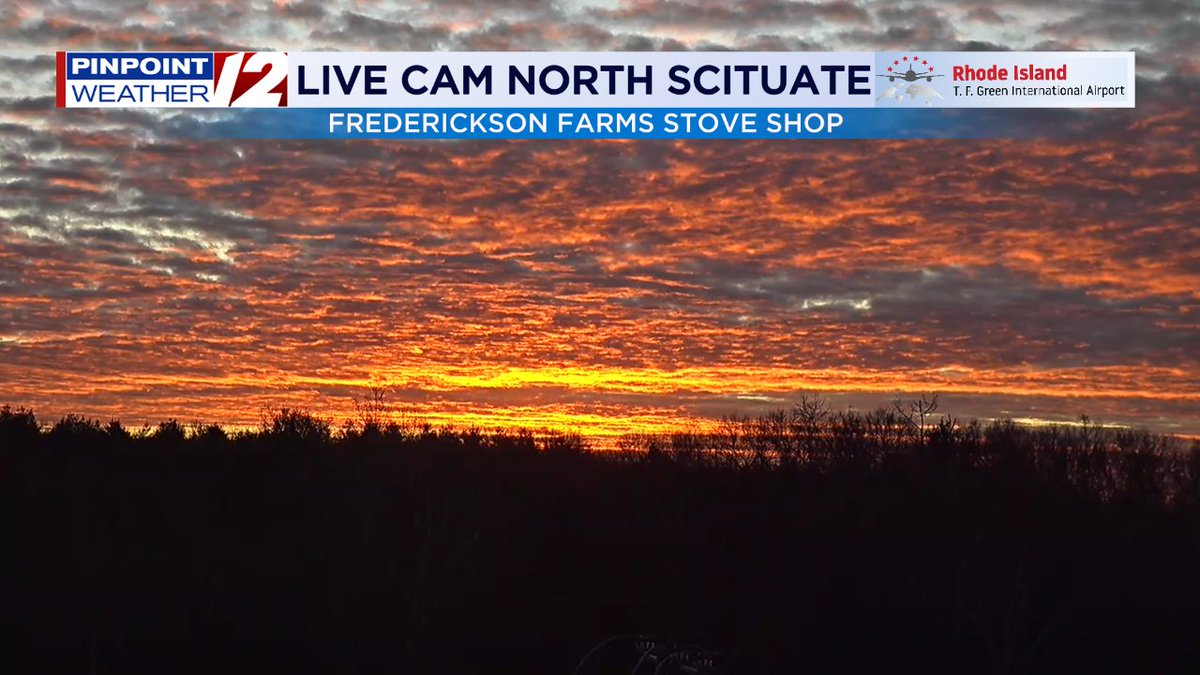 This sunrise will easily be in the Top 12 for the year.  Wow.