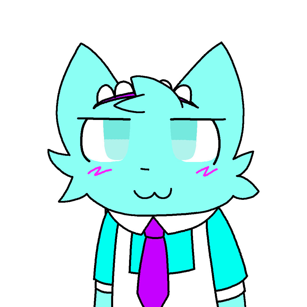 Kittynamari's tweet photo. #boykisser version of my original character. https://t.co/QhMzCZez5G