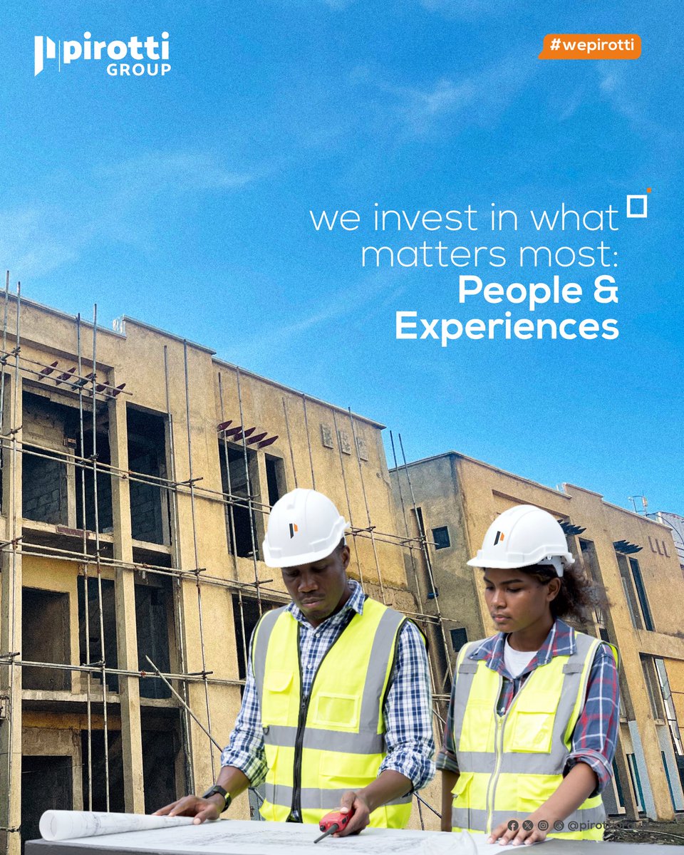 PirottiGroup's tweet photo. Real estate isn’t just about properties; it’s about the lives lived inside them. 🏢💛
At PIROTTI, we invest in people first, creating meaningful experiences that stand the test of time.
.
.
.
#InvestInPeople #PirottiValues #RealEstateDoneRight #BuildingExperiences #Pirotti https://t.co/oDX7aVpbxa