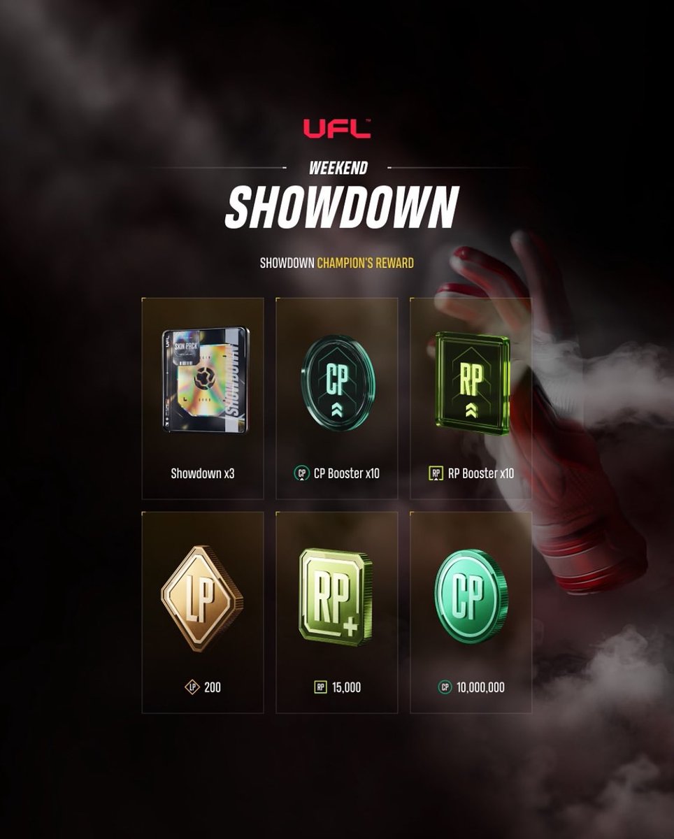 A detailed look on UFL: Showdown requirements and rewards. 🎮

#fairtoplay #uflgame #joinufl