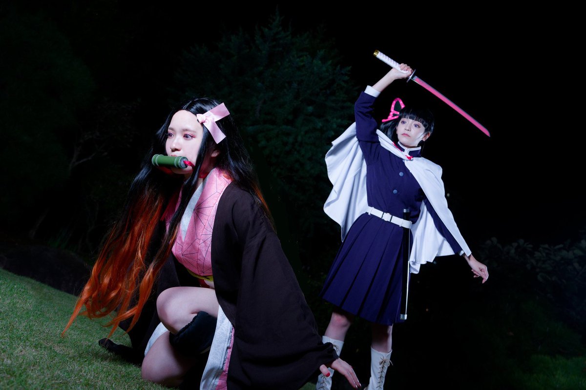 【Cosplay/鬼滅の刃】

🎋🕷️🌸

_追いかけっこ。

photo：<a href="/guri_photos/">でんがく</a>