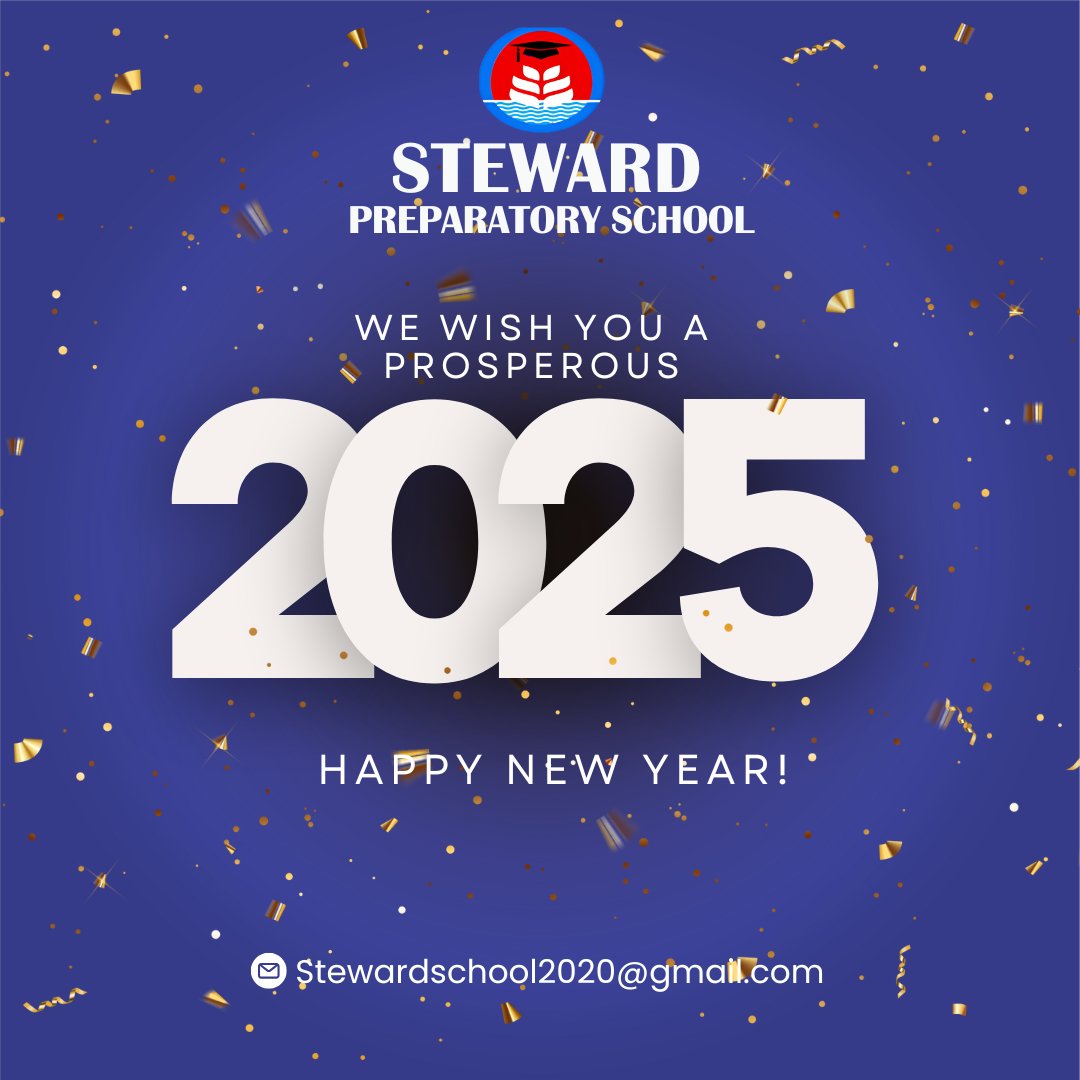 steward_school's tweet photo. As we say goodbye to 2024, we’re grateful for all the memories, milestones, and moments of joy. Thank you, parents and students, for being part of our journey!
Here’s to an even brighter , more prosperous 2025!
#NurturingGenerations #StewardPrepSchool https://t.co/h1YbrLsBhK