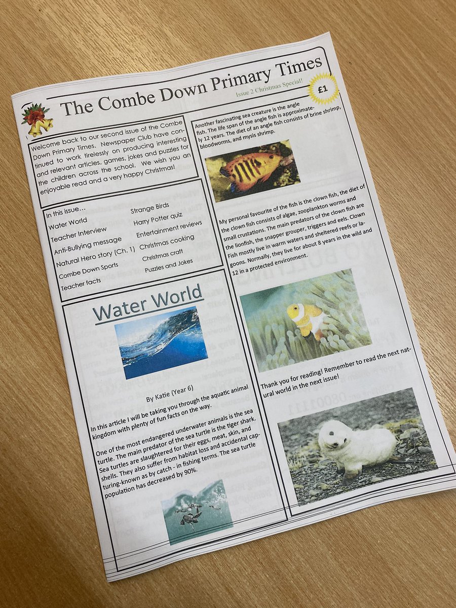 Combe Down Primary School (@combe_down) on Twitter photo Hot off the press!! Our newest edition of The Combe Down Primary Times and it’s a Christmas special! Grab your copy from the office. Well done newspaper club and Mrs King! <a href="/PalladianTrust/">Palladian Academy Trust</a> Hot off the press!! Our newest edition of The Combe Down Primary Times and it’s a Christmas special! Grab your copy from the office. Well done newspaper club and Mrs King! <a href="/PalladianTrust/">Palladian Academy Trust</a>