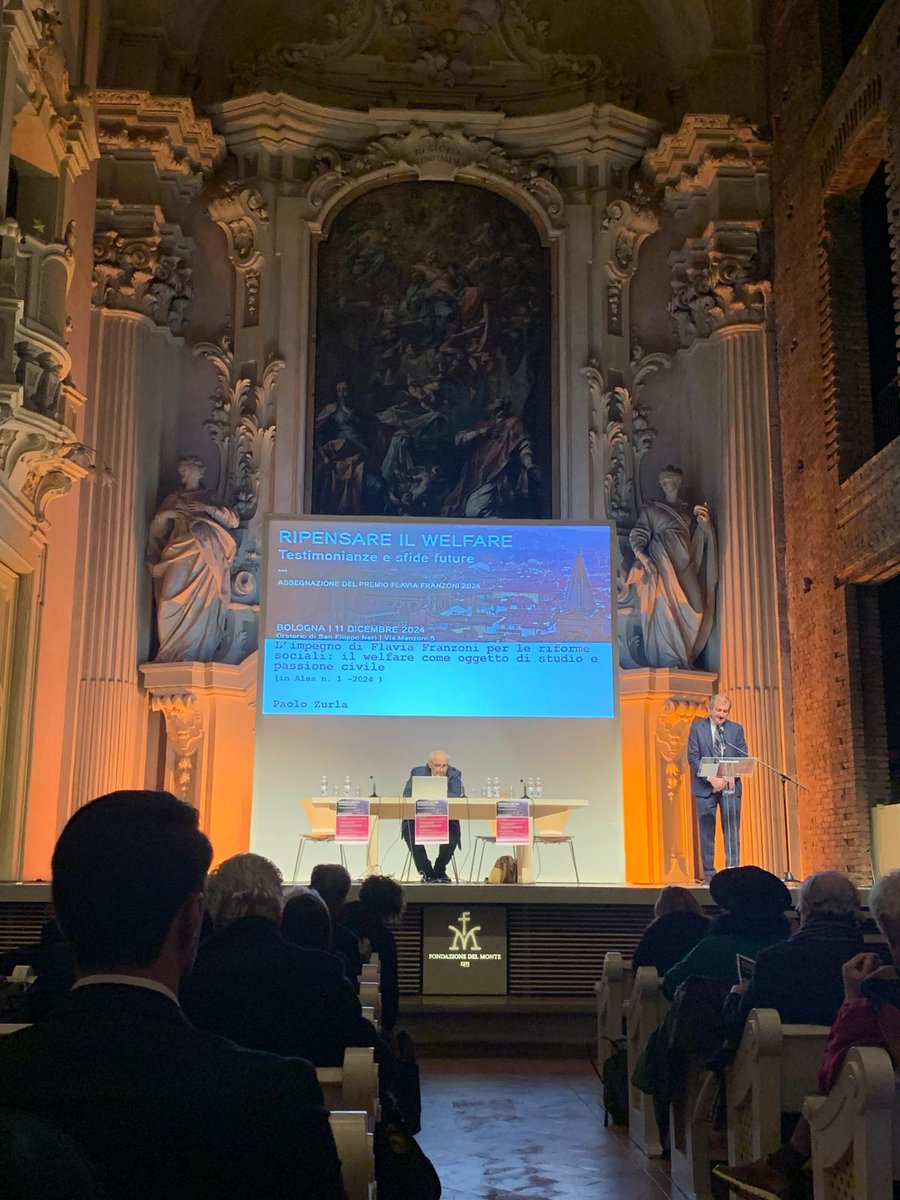 L'11 dicembre si è tenuto il seminario RIPENSARE IL WELFARE, durante il quale è stato assegnato il premio #FlaviaFranzoni2024, reso possibile anche grazie all'Iress di Bologna e alla <a href="/FondazioneMonte/">Fondazione del Monte</a>. Congratulazioni al vincitore, <a href="/MarcoFerracci4/">Marco Ferracci</a> (assegnista presso <a href="/UninaIT/">Unina Federico II</a>)!