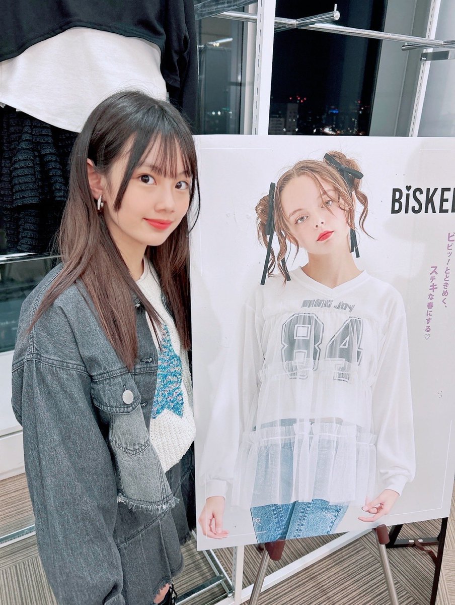 2025SS展示会✨biskee🖤⋆͛*͛ デニムセットアップ🩶 ̖́- 見た目は