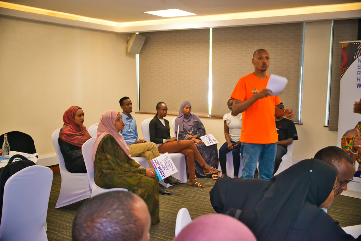 cevensia65982's tweet photo. Attended a 3-day SHARP Project feedback meeting by @FaithToAction with CSOs from Marsabit, Isiolo &amp; Mandera. Reviewed progress, planned advocacy actions, &amp; learned storytelling, social media advocacy, &amp; documentation. Grateful for the support! #SRHR #Advocacy #YouthEngagement https://t.co/ulRufwtFSv