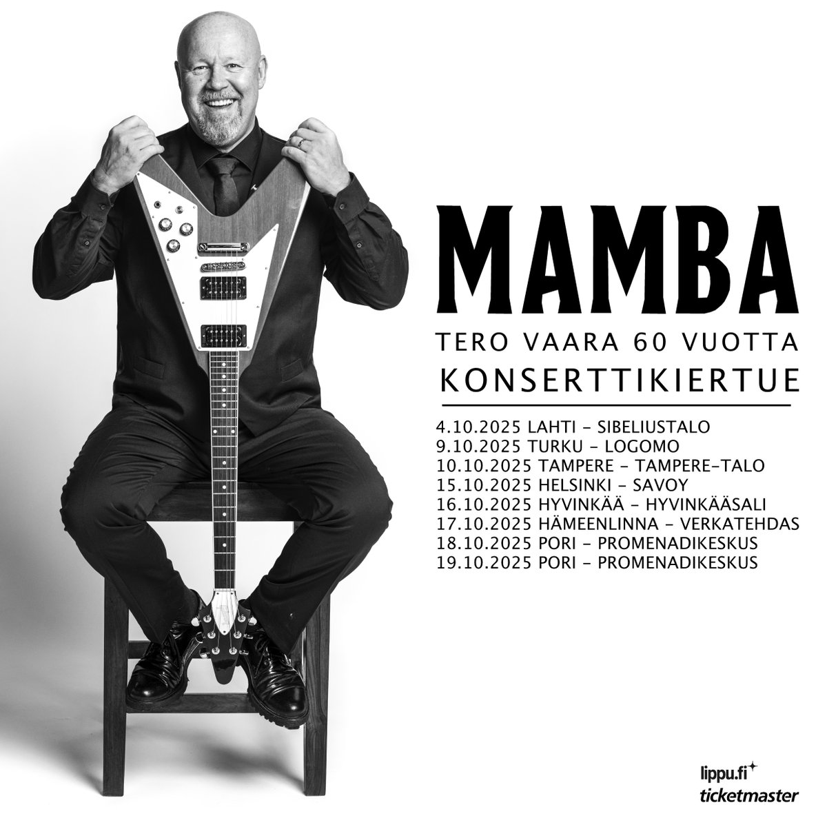 Organisaation joululahjavinkki! Juhlakonserttia pukkaa syksylle 2025.

Pilettejä Lippupisteeltä ja Ticketmasterista. Tervetuloa!