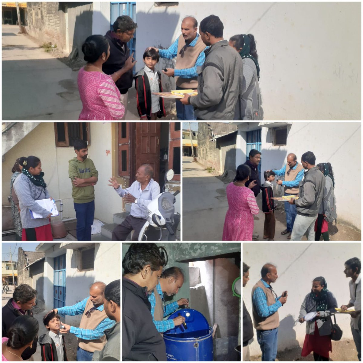 AmreliTho's tweet photo. તા:૧૩/૧૨/૨૪ ના રોજ LCDC અંતર્ગત UPHC-૧ ના ગજેરાપરા અને લીલાનગર વિસ્તારમાં સ્ટાફ દ્વારા રક્તપિત્ત ના શંકાસ્પદ દર્દી ની શોધ કરવામાં આવી અને જીલ્લા સુપરવાઇઝર શ્રી ગુરૂભાઈ,તાલુકા સુપરવાઇઝર શ્રી જીતુભાઈ અને  MO - અમૃતનગર &amp; બહારપરા દ્વારા શંકાસ્પદ દર્દીની તપાસ કરવામાં આવી. https://t.co/CrtoFtgiE9
