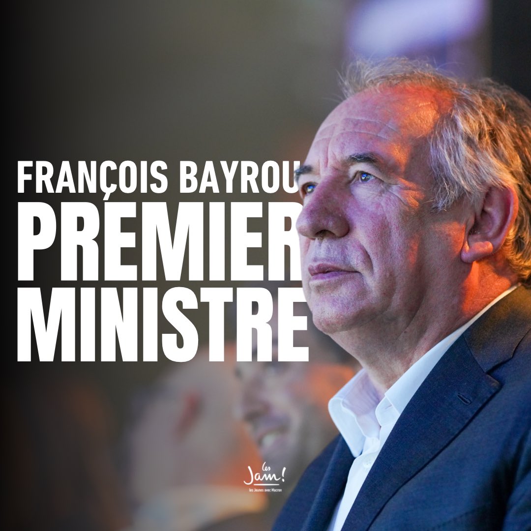 Félicitations <a href="/bayrou/">François Bayrou</a> !

Le défi est immense mais nous savons que vous avez les qualités et la détermination nécessaires pour le relever.

Avec notre soutien et en espérant que chacun sache dépasser les postures idéologiques pour agir dans l’intérêt de la France !