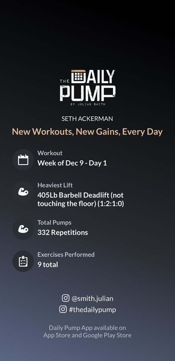 smackerman1's tweet photo. #dailypump https://t.co/15mo9pudvD