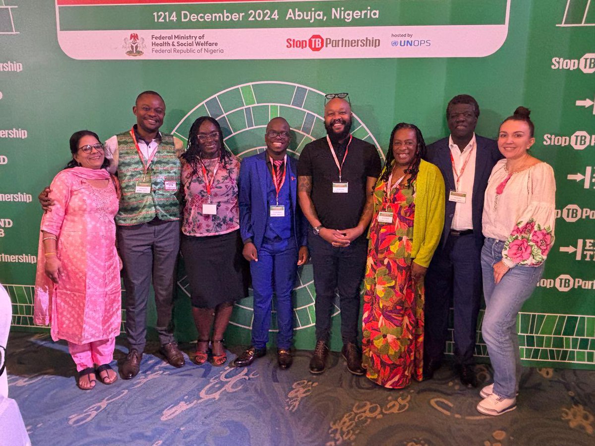 TBDelegation's tweet photo. Meet the Delegation members who are attending the 38th Board meeting of the @stoptb Partnership in Abuja, Nigeria. 

Mona (India), Maxime (DRC), Murenga (Kenya), Tanaka (Zimbabwe), Denis (CFP/Kenya), Carol (Zambia), Peter (Kenya) and Olya (Ukraine).  

#MyTBDelegate #EndTB https://t.co/l95cCbkieY