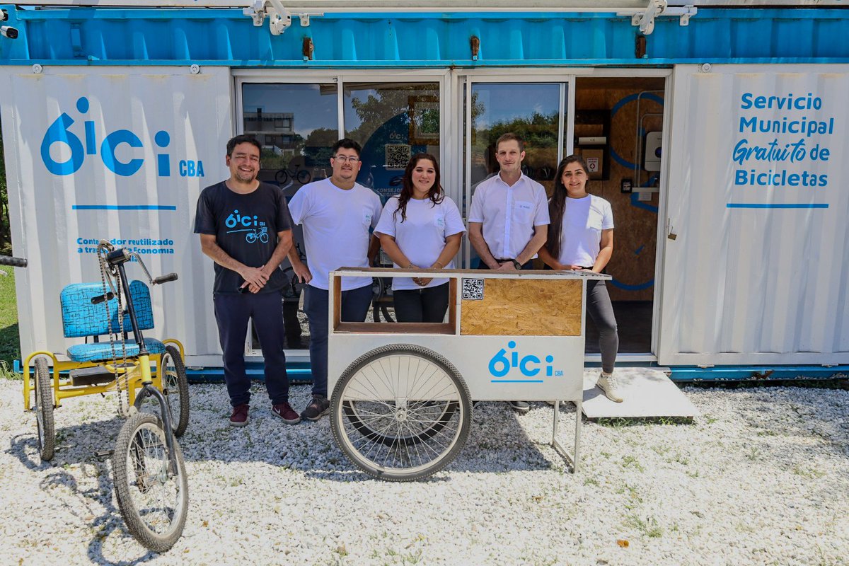 tamsecba's tweet photo. 👏 ¡En📍B° Manantiales ya está en funcionamiento la décima estación de #BiciCBA!

🚲 El sistema de bicicletas públicas de la @MuniCba sigue creciendo, promoviendo una movilidad sustentable y brindando a los vecinos una alternativa de traslado saludable. ♻️ https://t.co/3VCH8oF5Y6