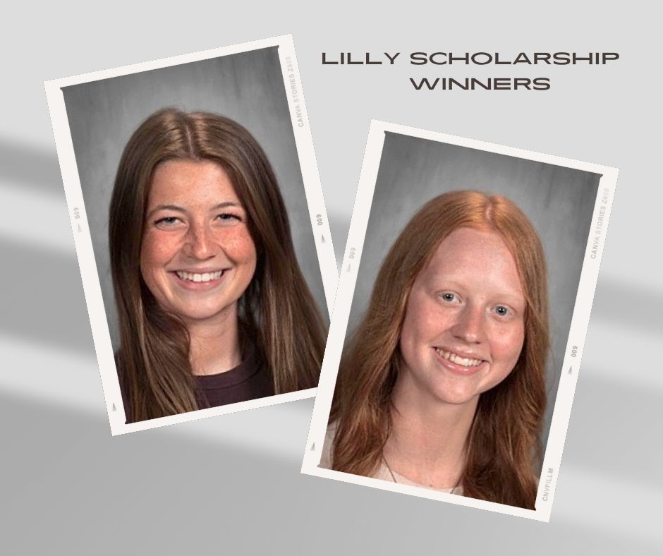Congratulations to FCHS seniors Anna Brumley and Kalli Cadwell on the Johnson County Community Foundation’s recent announcement as Lilly Scholarship recipients. This prestigious scholarship provides full-tuition to any Indiana college or university.