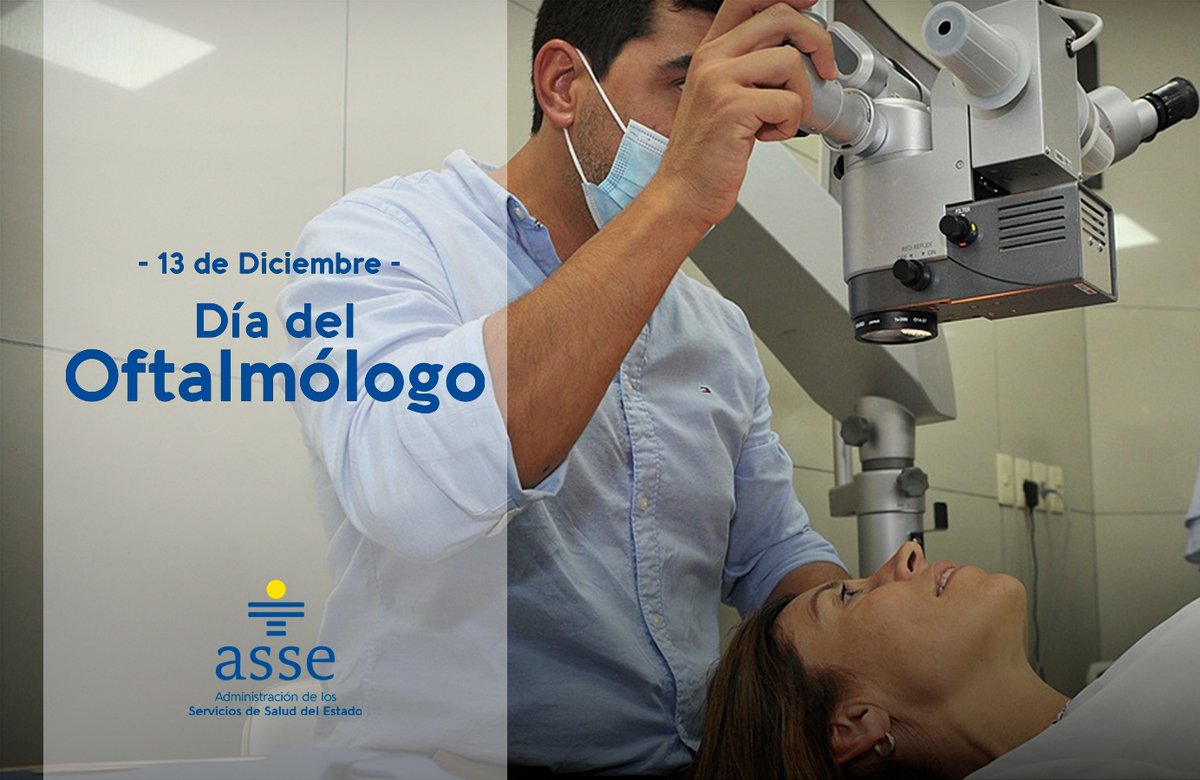 ASSEcomunica's tweet photo. #ASSE saluda y reconoce el trabajo de sus oftalmólogos en su día
Recuerda el trabajo desplegado por el Hospital Especializado de Ojos y su #descentralización en sedes regionales, que permite una mayor #accesibilidad a nuestros usuarios en territorio
#OrgullososDeNuestrosEquipos💪 https://t.co/lyGjjtNFp0
