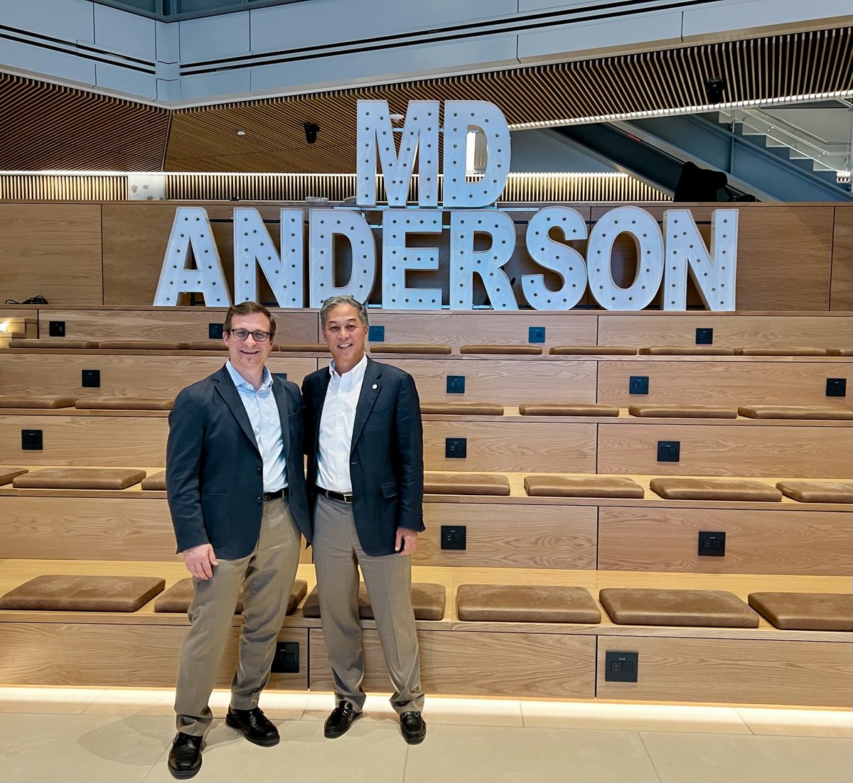 Albert Koong, MD PhD (@ackoongmdphd) on Twitter photo Twins separated at birth? <a href="/SJFrankMD/">Steven J. Frank, MD</a> #radonc #endcancer <a href="/MDAndersonNews/">MD Anderson Cancer Center</a> Twins separated at birth? <a href="/SJFrankMD/">Steven J. Frank, MD</a> #radonc #endcancer <a href="/MDAndersonNews/">MD Anderson Cancer Center</a>