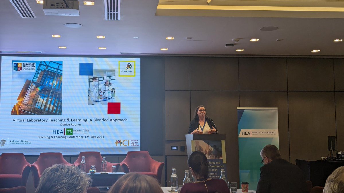 Virtual Labs Project (@virtuallabs_hci) on Twitter photo The <a href="/VirtualLabs_HCI/">Virtual Labs Project</a> Project Lead Professor Denise Rooney presented at the Teaching & Learning Conference 2024. A really interesting and insightful event focused on the future of Teaching & Learning in the higher education sector. πhub.teachingandlearning.ie/conference/
#VirtualLabs #Education The <a href="/VirtualLabs_HCI/">Virtual Labs Project</a> Project Lead Professor Denise Rooney presented at the Teaching & Learning Conference 2024. A really interesting and insightful event focused on the future of Teaching & Learning in the higher education sector. πhub.teachingandlearning.ie/conference/
#VirtualLabs #Education