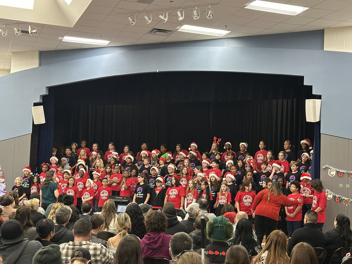 What a great night filled with cocoa and carols featuring our McNeil and RJE choirs. Thanks to everyone who came out to enjoy some holiday fun and to the PTO/PTAs from both schools for the yummy cocoa and cookies!  <a href="/McNeilMusicians/">Erin Wagner</a> <a href="/RJEjaguars/">RJElementary</a> <a href="/McNeilElem/">McNeil Elementary</a> <a href="/McNeil_PTO/">McNeil PTO</a> <a href="/RJE_PTA/">RJE PTA</a>