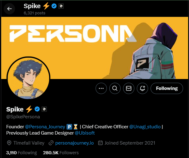 Jaymark_mamba's tweet photo. I know you guys know this amazing person. He is the man behind of the successful project called Persona Journey.

I respect him so much because of what his done to this space and bringing a great community to us. https://t.co/3glC5o2UrJ