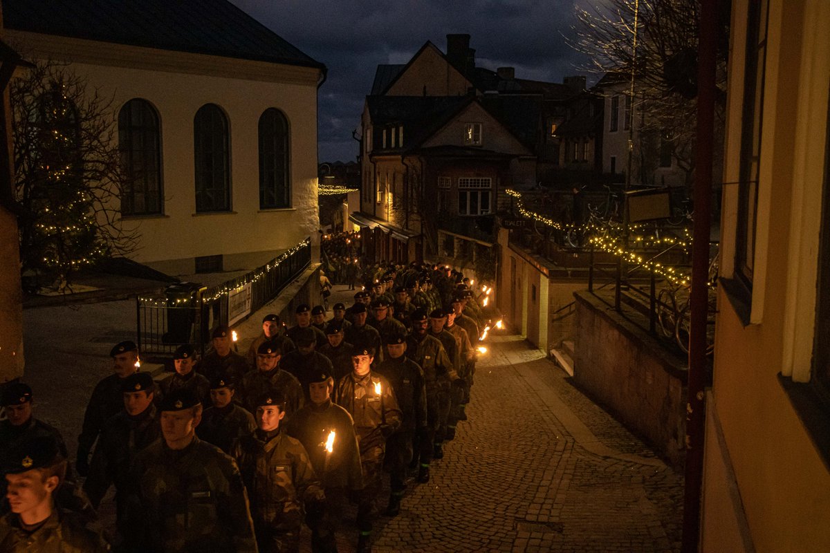 JULSAMLING I VISBY SANKTA MARIA DOMKYRKA

#Svfm #Gotland #Sverige