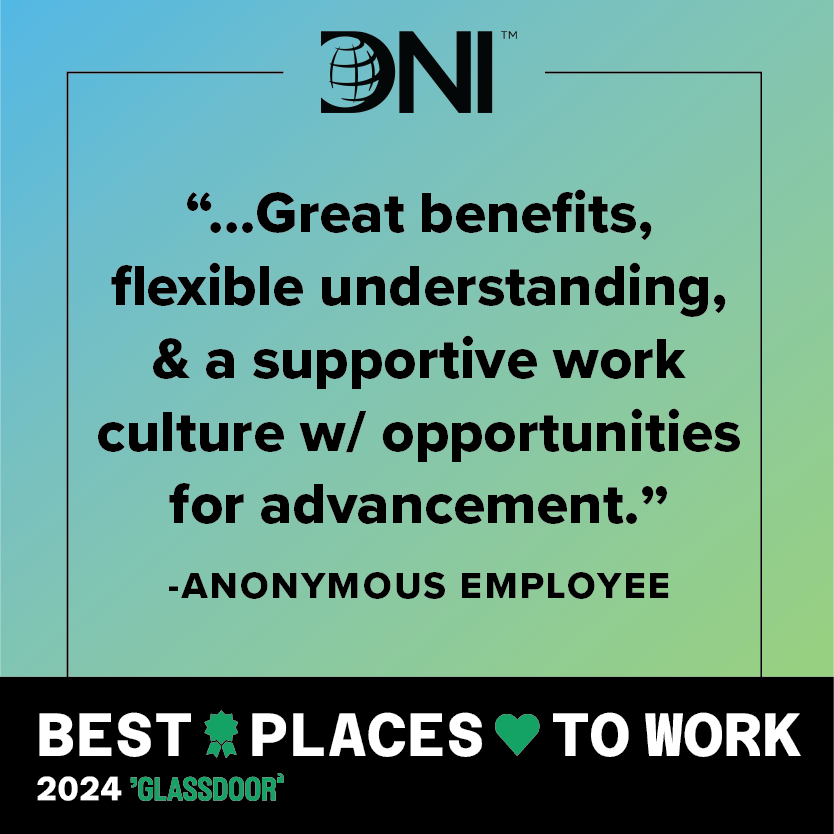 Our employees' commitment to a SHINES culture is why DNI was named one of the Best Places to Work out of 1.5+ million businesses in the U.S. (Small to Medium Business Category). #BPTW2024 #DNIshines #Culture