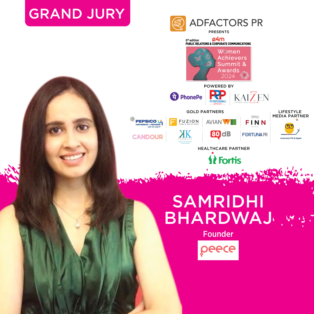 e4mevents's tweet photo. Welcoming our esteemed jury members Mr.#MadhukarKumar from #GreyCellPR ,Dr. #RahulSethi, Ms. #SamridhiBhardwaj and Mr. #SiddharthKumar from @EdelmanPR for the 5th edition of e4m PR and Corp Comm Women Achievers Summit and Awards 2024
@anuragbatrayo | @nawalahuja | @karanbhatias https://t.co/UAsZV6Lpq5
