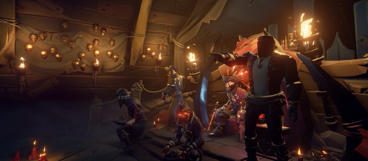 Here in The USN we congratulate our sailors on there achievments including Senior Chief Petty Officer lanta reaching her 50th voyage hosted and her 100th voyage sailed.

#seaofthieves #seaofthievesxbox #seaofthievesgame #seaofthievespc #SeaOfThieves