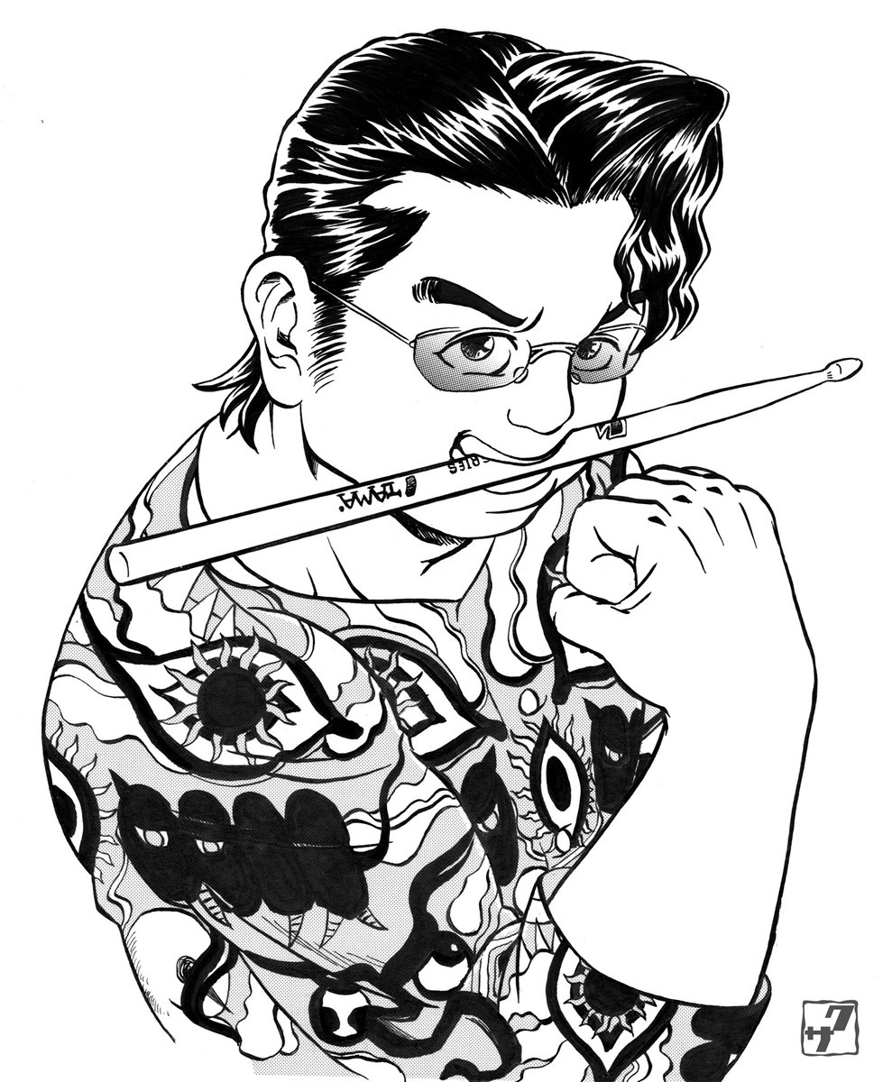 #手描きでしか伝わらない味わいがここにある
人間椅子で! 