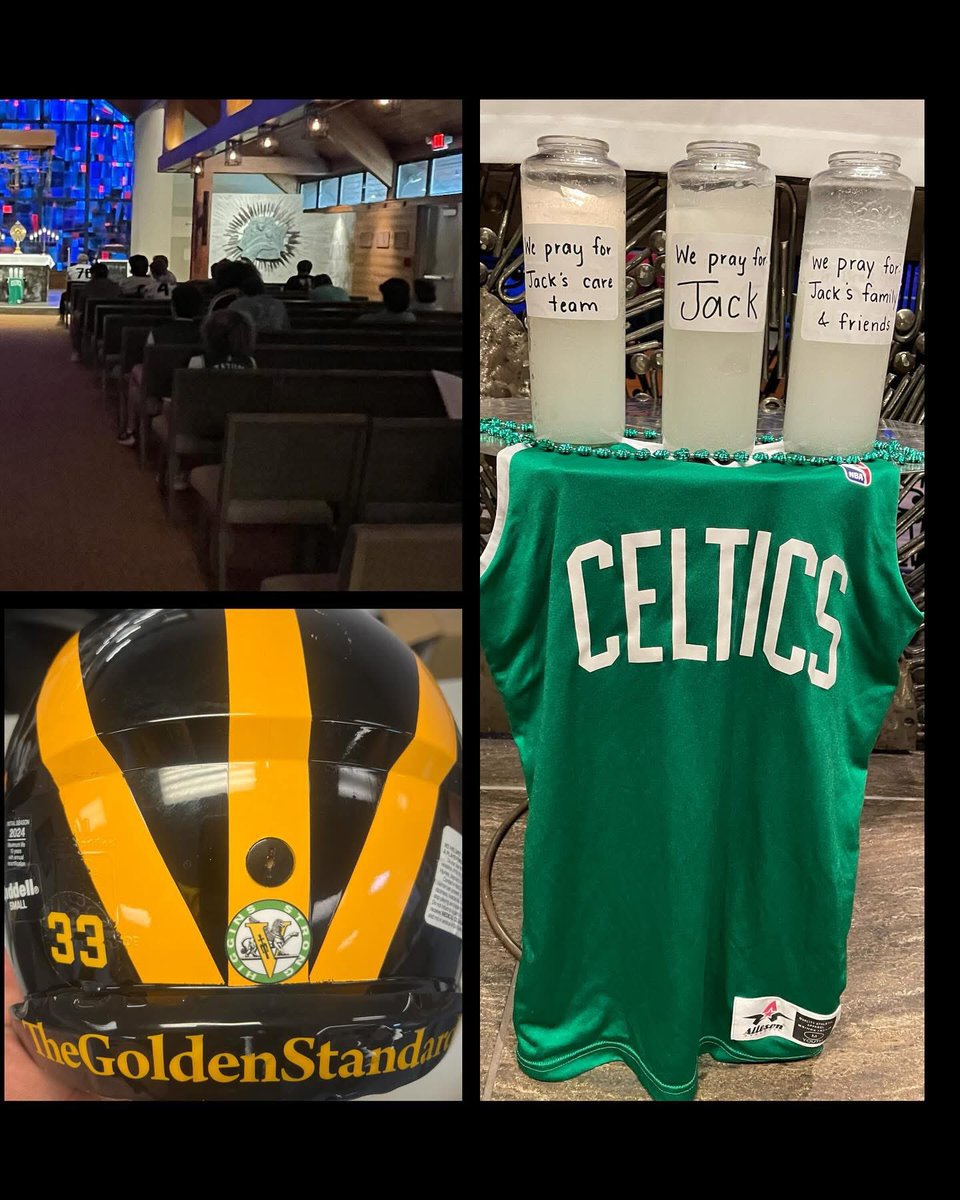 Forever in our hearts. The Vianney community is saddened by the loss of our brother Jack Higgins. Jack loved Vianney so much. We gained a guardian angel who will help watch over the Griffins for the rest of eternity. And we know Jack will do a heck of a job doing so. God bless.