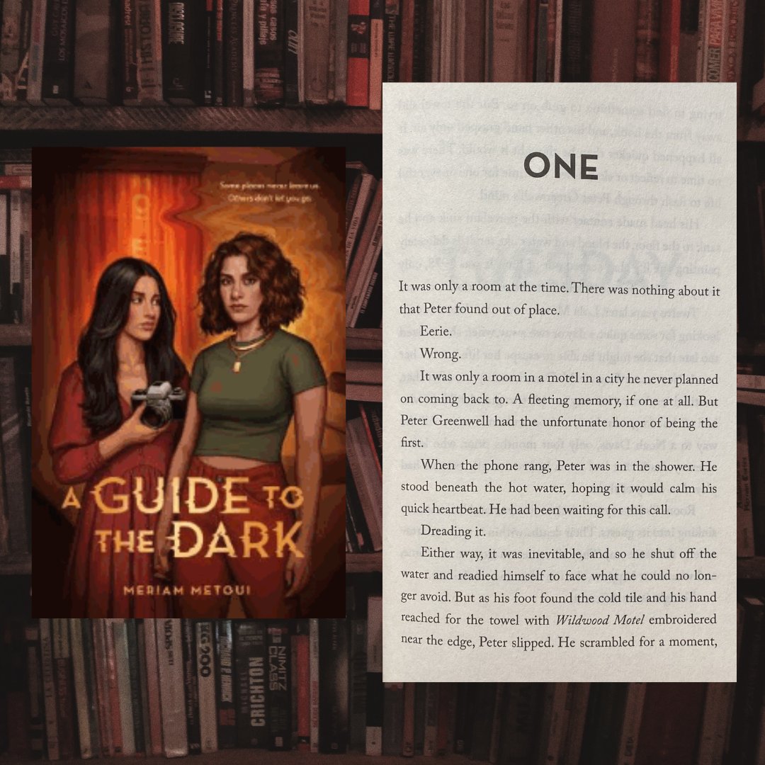 Willowridge HS Library (@thewhslibrary) on Twitter photo A Guide to the Dark by Meriam Metoui. Stranded at the Wildwood Motel, Mira & Layla discover eight people died in their room and set out to find the connection between the deaths and the unexplainable things that keep happening inside Room 9. <a href="/FBISD_Libraries/">FBISD Libraries</a> #FirstPageFriday A Guide to the Dark by Meriam Metoui. Stranded at the Wildwood Motel, Mira & Layla discover eight people died in their room and set out to find the connection between the deaths and the unexplainable things that keep happening inside Room 9. <a href="/FBISD_Libraries/">FBISD Libraries</a> #FirstPageFriday