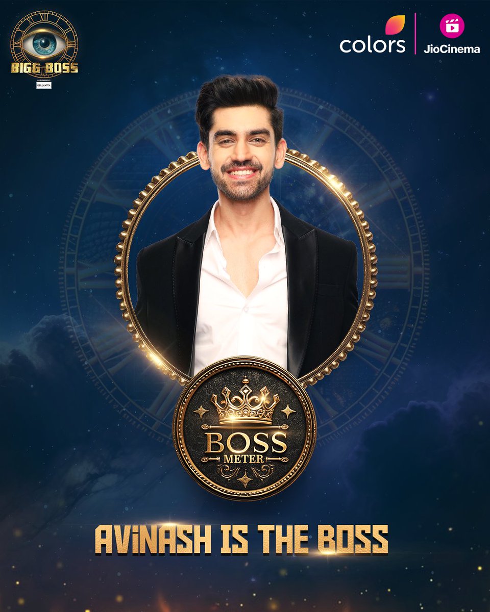 ornanews's tweet photo. Fans ke votes ka hua final decision, Avinash hai iss week ke Boss Meter ka champion! 😎 #AvinashIsTheBoss #BossMeter #AsliBoss #BiggBoss18 #BiggBoss18OnJioCInema #BB18 #BiggBoss #JioCinema #BimboBuzz
@Avinash_galaxy https://t.co/enCGsV4dNS