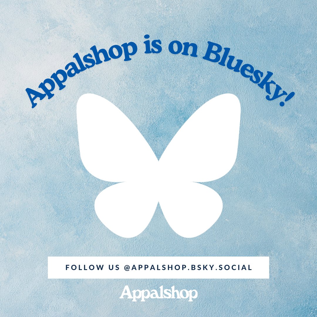 Appalshop is on Bluesky! Join us over there and follow us @appalshop.bsky.social. We'll see you there! 👋🦋☁️

#appalachia #appalachians #appalachianmountains #mountain #mountainlife #mountainpeople #mountainstories #mountainart #mountainmusic #easternkentucky #bluesky