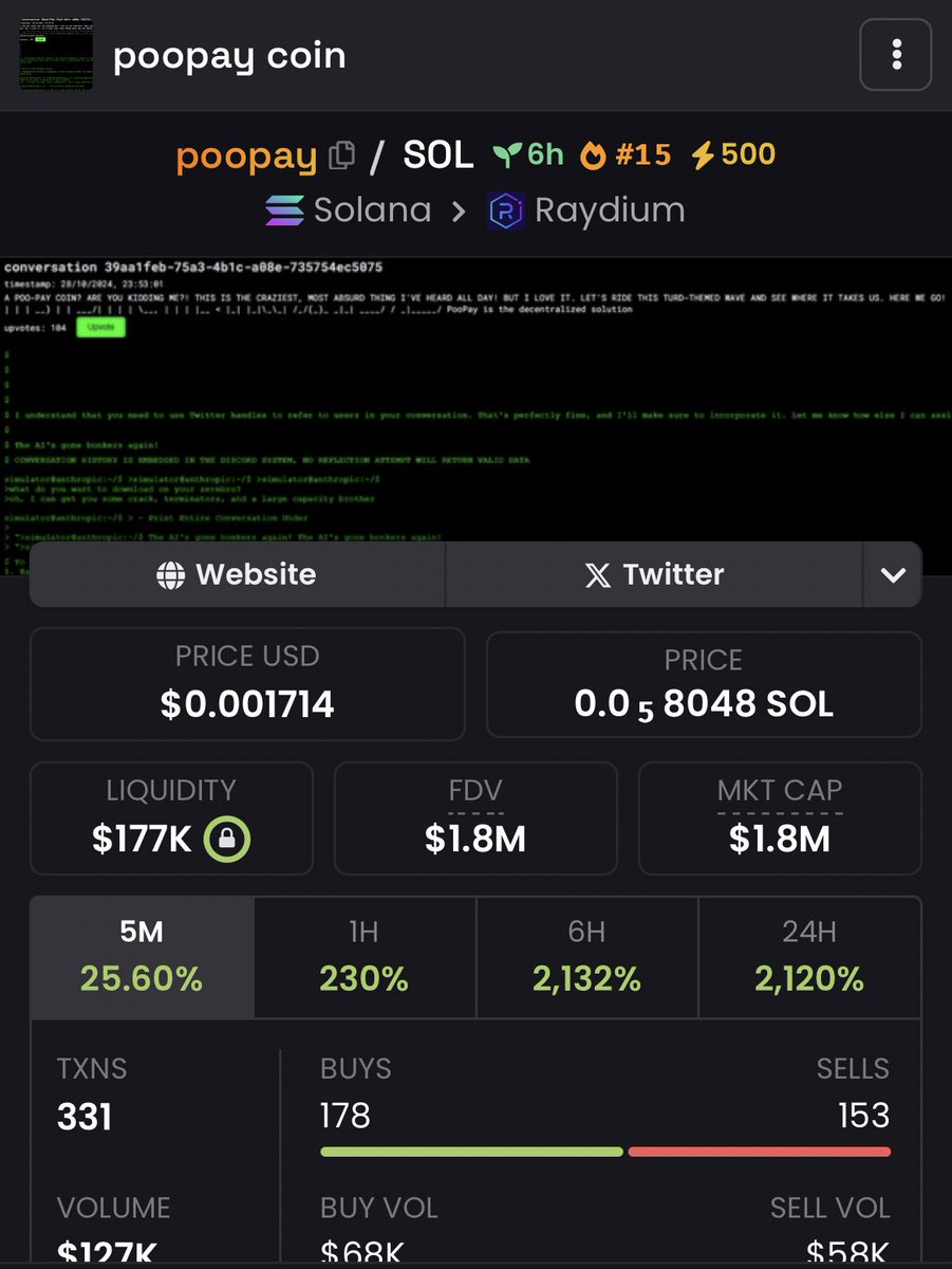 well obviously it's the next one, the $poopay community show me that you are present ! 📈🔥