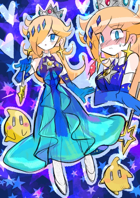 Aurora dress #Rosalina #Nintendo