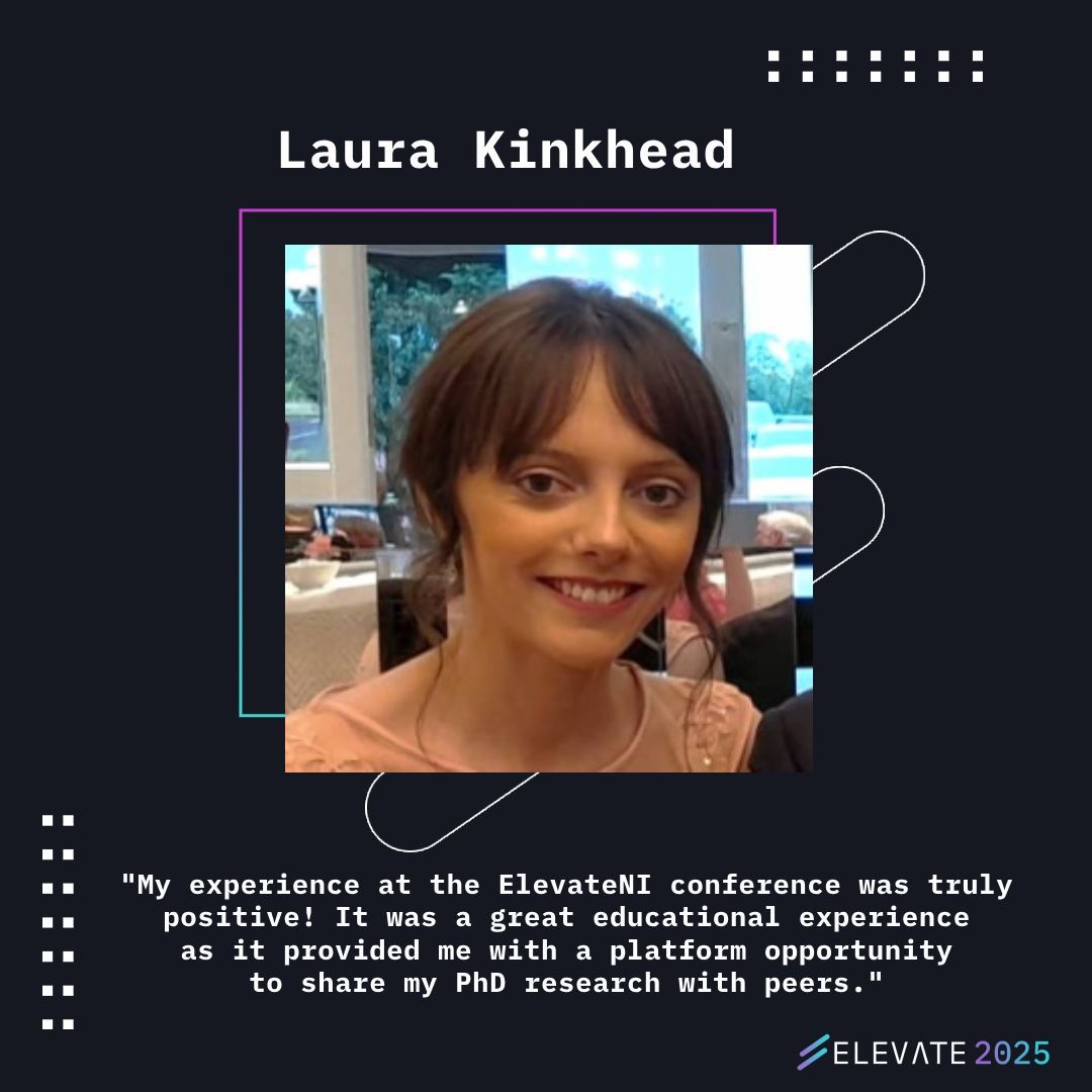 ElevateNI's tweet photo. Happy Friday! And what better way to start the weekend than with another #ElevateNI speaker insight! ✨🎉

Don't forget, applications are open for speakers: https://t.co/OawjzbivdX 👌😎 https://t.co/OX3fxvdY5G